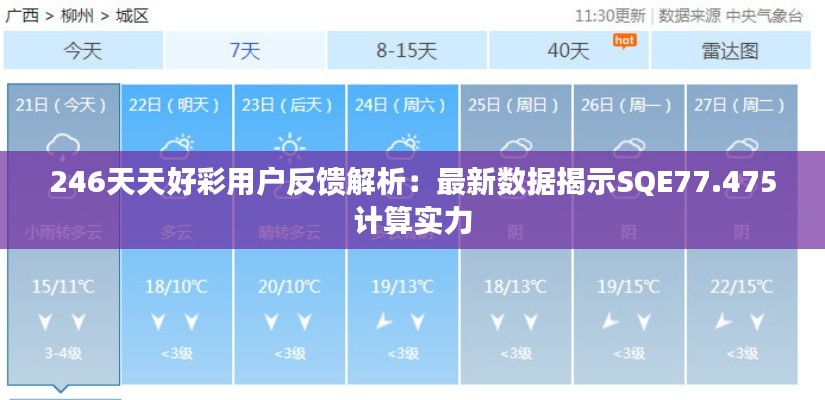 246天天好彩用户反馈解析：最新数据揭示SQE77.475计算实力