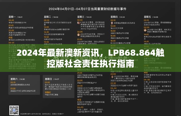 2024年最新澳新资讯，LPB68.864触控版社会责任执行指南