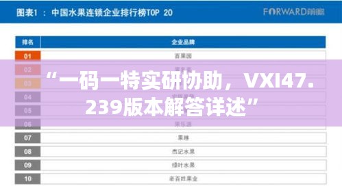 “一码一特实研协助，VXI47.239版本解答详述”