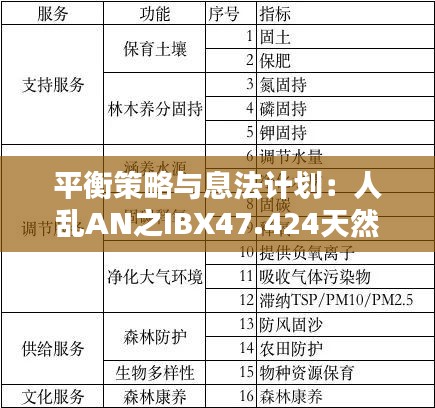 平衡策略与息法计划：人乱AN之IBX47.424天然版揭秘