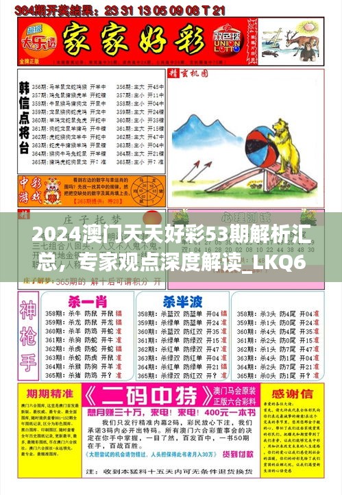 2024澳门天天好彩53期解析汇总，专家观点深度解读_LKQ61.440教育版