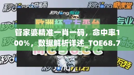 管家婆精准一肖一码，命中率100%，数据解析详述_TOE68.789收藏版