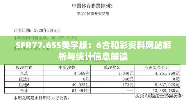 SFR77.655美学版：6合和彩资料网站解析与统计信息解读