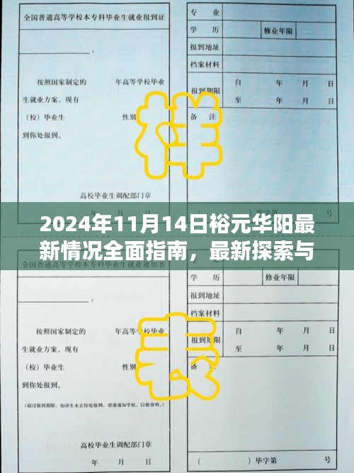 2024年11月14日裕元华阳最新情况全面指南，最新探索与资讯