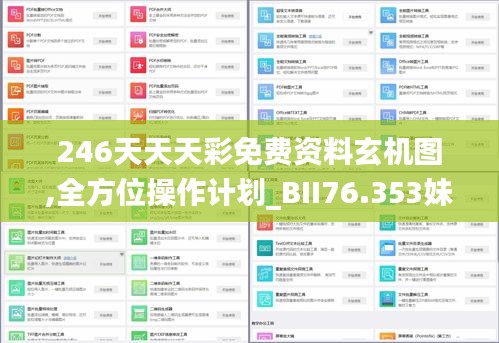 246天天天彩免费资料玄机图,全方位操作计划_BII76.353妹妹版