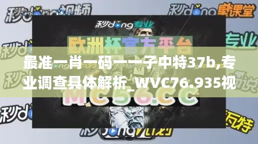 最准一肖一码一一子中特37b,专业调查具体解析_WVC76.935视频版