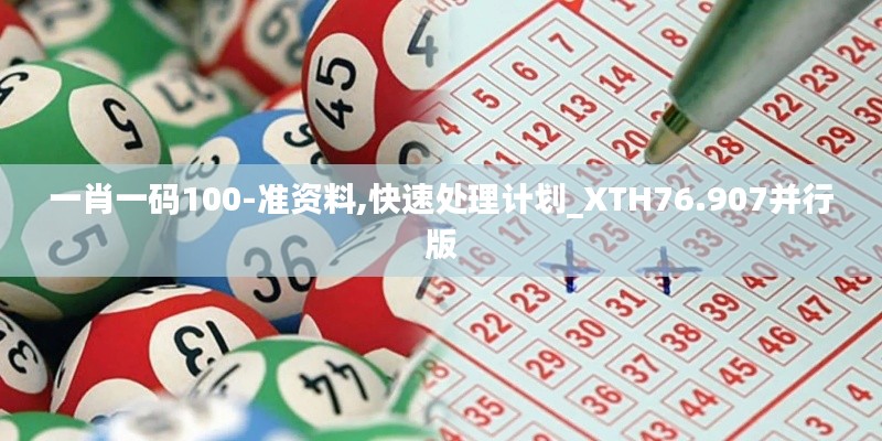 一肖一码100-准资料,快速处理计划_XTH76.907并行版