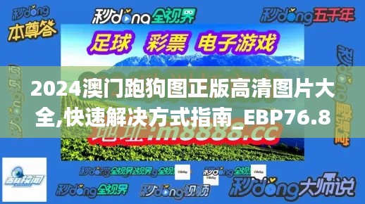 2024澳门跑狗图正版高清图片大全,快速解决方式指南_EBP76.851电商版