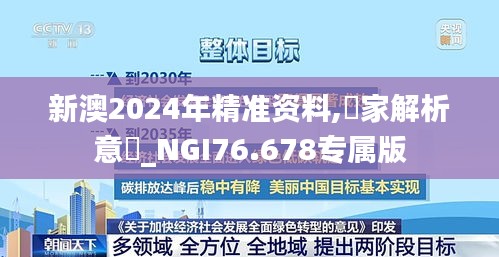 新澳2024年精准资料,專家解析意見_NGI76.678专属版