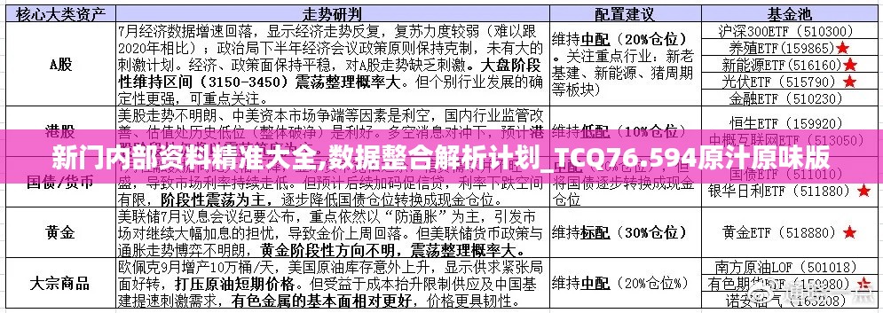 新门内部资料精准大全,数据整合解析计划_TCQ76.594原汁原味版