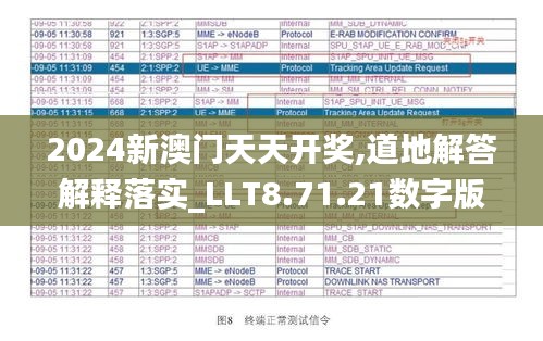 2024新澳门天天开奖,道地解答解释落实_LLT8.71.21数字版