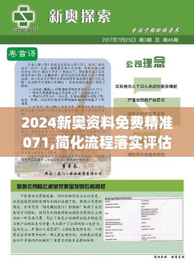 2024新奥资料免费精准071,简化流程落实评估_FFM4.35.86优选版