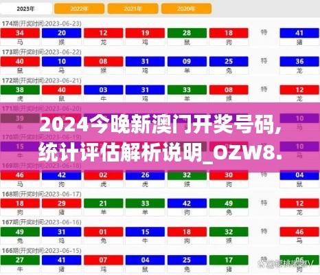 2024今晚新澳门开奖号码,统计评估解析说明_OZW8.39.42体现版