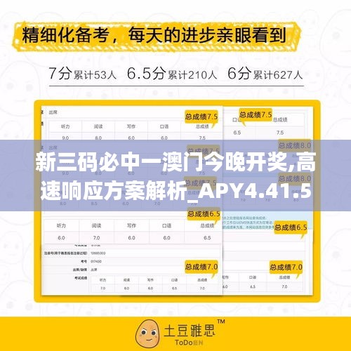 新三码必中一澳门今晚开奖,高速响应方案解析_APY4.41.57携带版