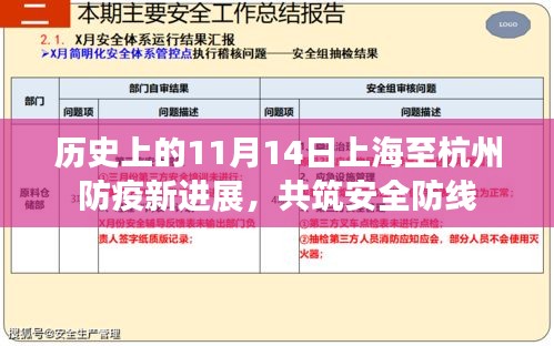 历史上的11月14日上海至杭州防疫新进展，共筑安全防线