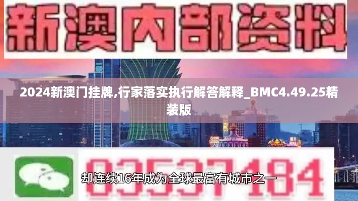 2024新澳门挂牌,行家落实执行解答解释_BMC4.49.25精装版