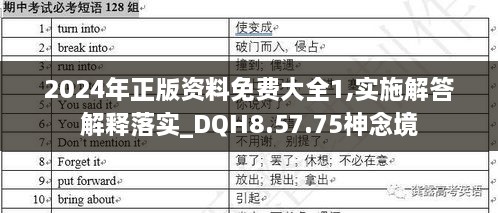 2024年正版资料免费大全1,实施解答解释落实_DQH8.57.75神念境