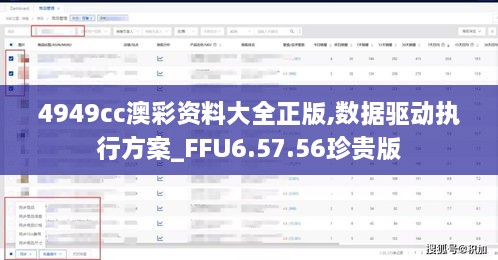 4949cc澳彩资料大全正版,数据驱动执行方案_FFU6.57.56珍贵版