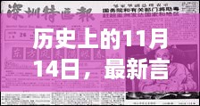 历史上的11月14日，最新言情完结小说的魅力与影响探究