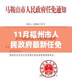 福州市政府人事大调整，最新任免引发聚焦与热议