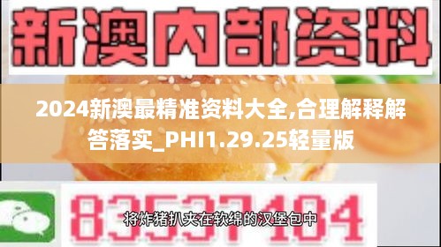 2024新澳最精准资料大全,合理解释解答落实_PHI1.29.25轻量版