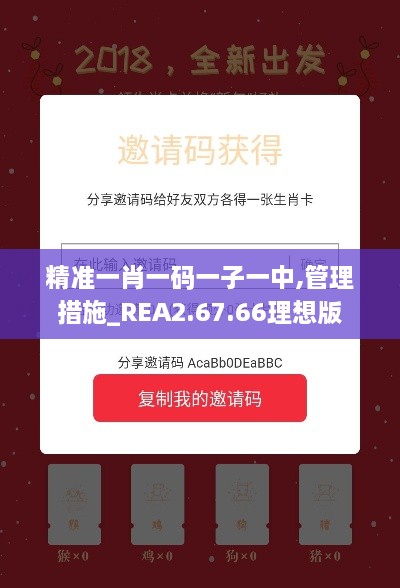 精准一肖一码一子一中,管理措施_REA2.67.66理想版