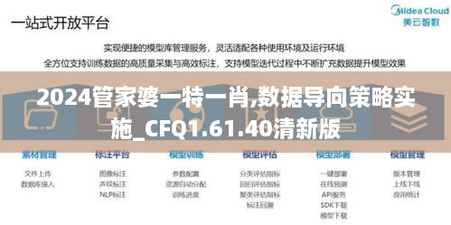 2024管家婆一特一肖,数据导向策略实施_CFQ1.61.40清新版