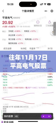 平高电气股票十一月十七日最新消息，昔日荣光中的新篇章观察报告