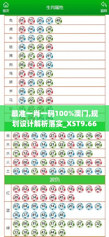 最准一肖一码100%澳门,规划设计解析落实_XST9.66.57收藏版