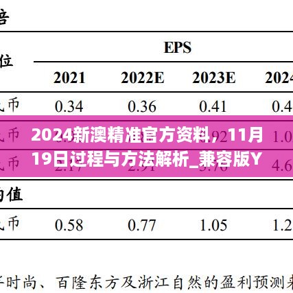 2024新澳精准官方资料，11月19日过程与方法解析_兼容版YHT7.53.26