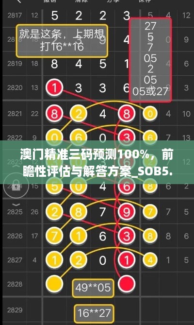 澳门精准三码预测100%，前瞻性评估与解答方案_SOB5.12.85穿戴版