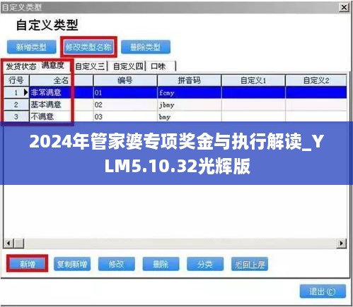 2024年管家婆专项奖金与执行解读_YLM5.10.32光辉版