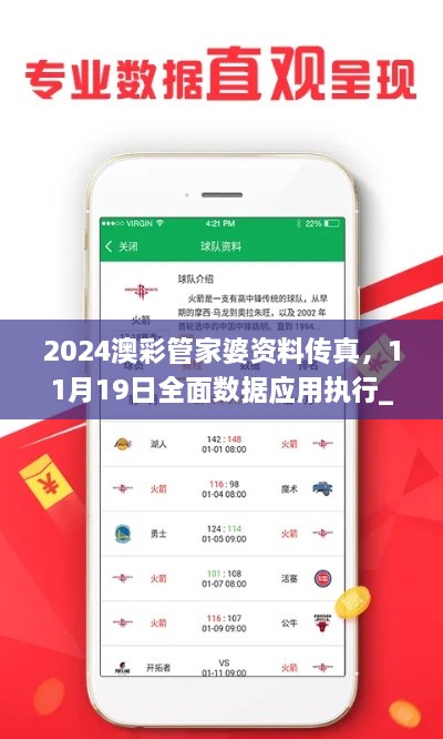 2024澳彩管家婆资料传真，11月19日全面数据应用执行_QHL6.62.64备用版