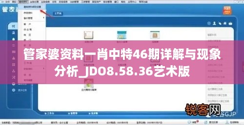 管家婆资料一肖中特46期详解与现象分析_JDO8.58.36艺术版