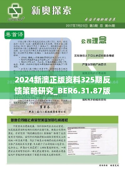 2024新澳正版资料325期反馈策略研究_BER6.31.87版本分析