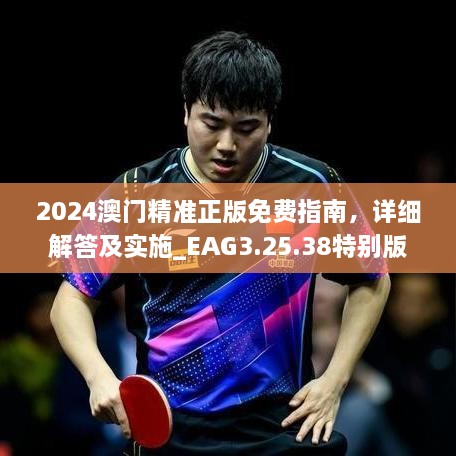 2024澳门精准正版免费指南，详细解答及实施_EAG3.25.38特别版