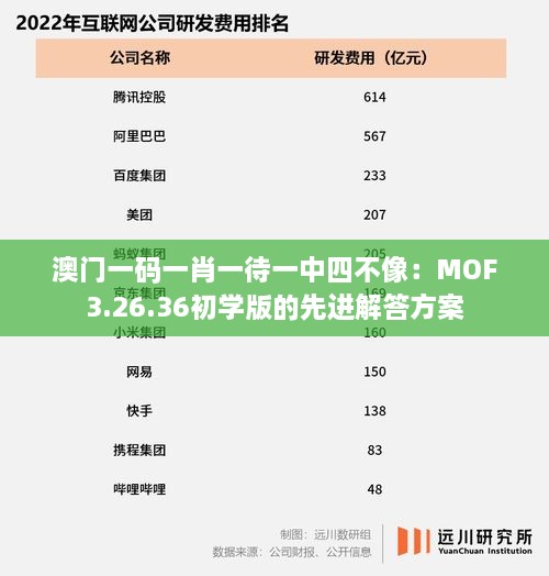 澳门一码一肖一待一中四不像：MOF3.26.36初学版的先进解答方案