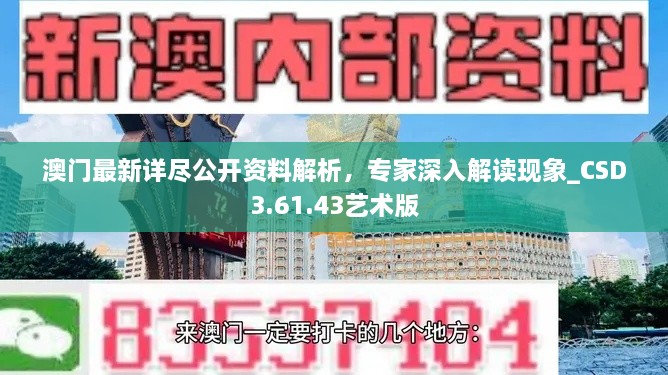 澳门最新详尽公开资料解析，专家深入解读现象_CSD3.61.43艺术版