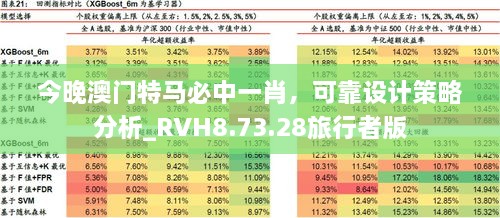 今晚澳门特马必中一肖，可靠设计策略分析_RVH8.73.28旅行者版