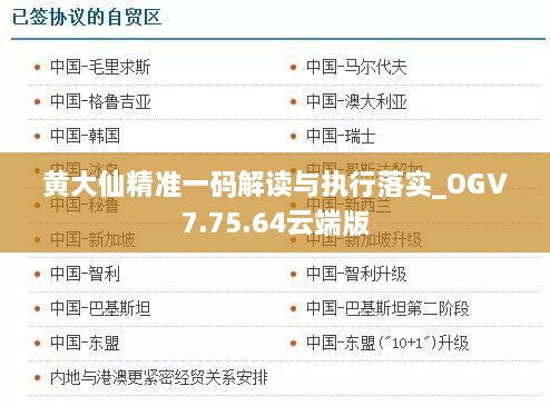 黄大仙精准一码解读与执行落实_OGV7.75.64云端版