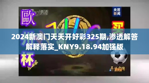 2024新澳门天天开好彩325期,渗透解答解释落实_KNY9.18.94加强版