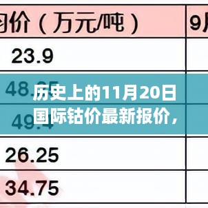 特别日子揭秘，钴价背后的故事，11月20日国际钴价最新动态