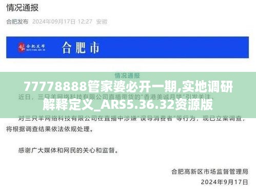 77778888管家婆必开一期,实地调研解释定义_ARS5.36.32资源版