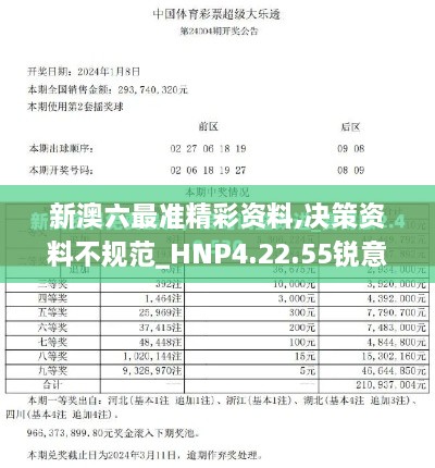 新澳六最准精彩资料,决策资料不规范_HNP4.22.55锐意版