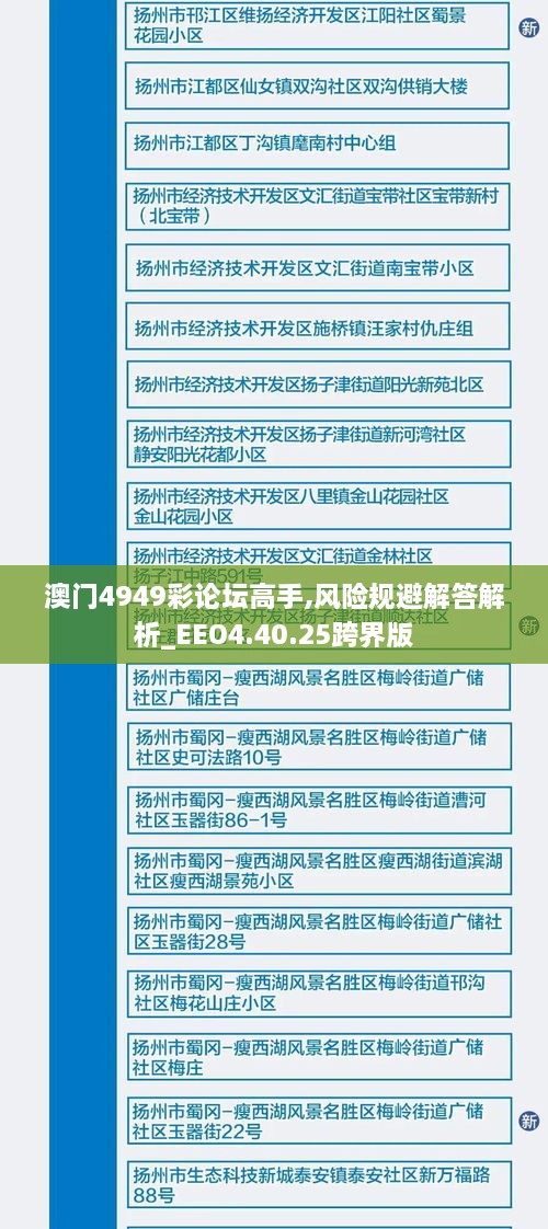 澳门4949彩论坛高手,风险规避解答解析_EEO4.40.25跨界版