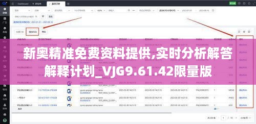 新奥精准免费资料提供,实时分析解答解释计划_VJG9.61.42限量版