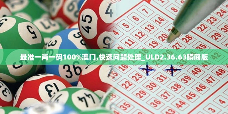 最准一肖一码100%澳门,快速问题处理_ULD2.36.63瞬间版