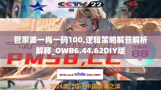 管家婆一肖一码100,逻辑策略解答解析解释_OWB6.44.62DIY版