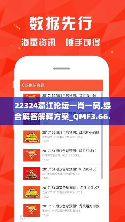 22324濠江论坛一肖一码,综合解答解释方案_QMF3.66.49加强版