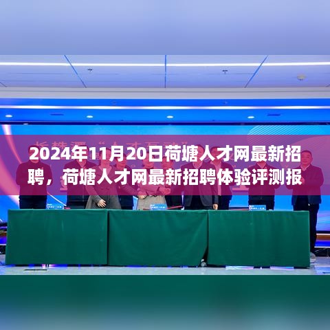 荷塘人才网最新招聘体验评测报告（2024年11月20日）